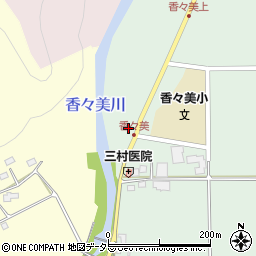 岡山県苫田郡鏡野町香々美857周辺の地図