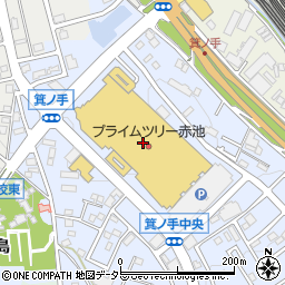 日本一プライムツリー　赤池店周辺の地図