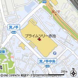 三國屋善五郎プライムツリー赤池店周辺の地図