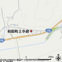 兵庫県丹波市柏原町上小倉143周辺の地図