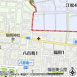 愛知県名古屋市港区八百島1丁目506周辺の地図