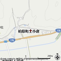 兵庫県丹波市柏原町上小倉131周辺の地図