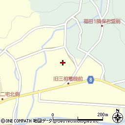 兵庫県宍粟市一宮町能倉570周辺の地図