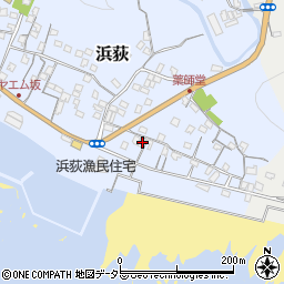 千葉県鴨川市浜荻1367周辺の地図
