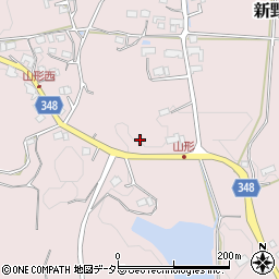 岡山県津山市新野山形547周辺の地図