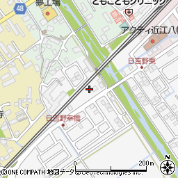 滋賀県近江八幡市日吉野町761周辺の地図