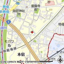 静岡県駿東郡長泉町本宿564周辺の地図