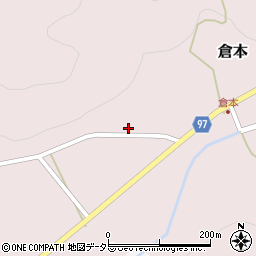 兵庫県丹波篠山市倉本164周辺の地図