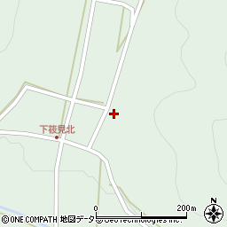 兵庫県丹波篠山市下筱見421周辺の地図