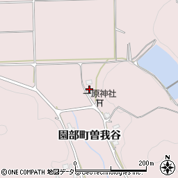 京都府南丹市園部町曽我谷宮ノ越周辺の地図