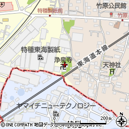 静岡県駿東郡長泉町本宿498周辺の地図