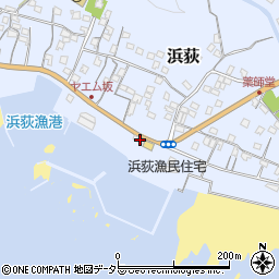 千葉県鴨川市浜荻1405周辺の地図