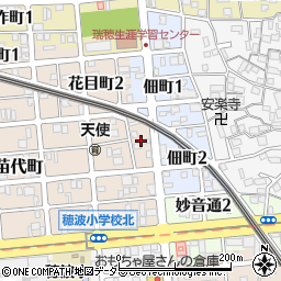 愛知県名古屋市瑞穂区苗代町10周辺の地図
