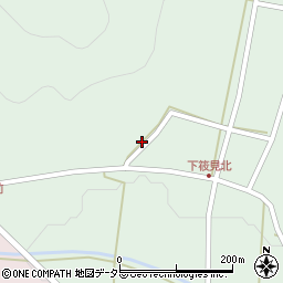 兵庫県丹波篠山市下筱見877周辺の地図