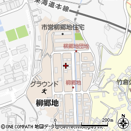 静岡県三島市柳郷地108-1周辺の地図
