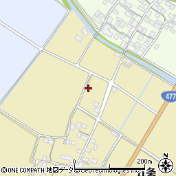 滋賀県野洲市五条399周辺の地図