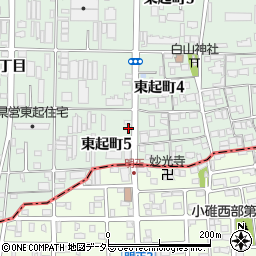 愛知県名古屋市中川区東起町4丁目149周辺の地図