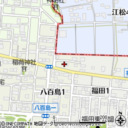 愛知県名古屋市港区八百島1丁目507周辺の地図