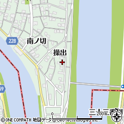 愛知県名古屋市中川区下之一色町操出周辺の地図