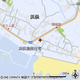 千葉県鴨川市浜荻1371-2周辺の地図