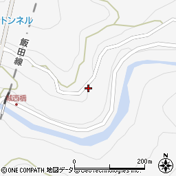 静岡県浜松市天竜区佐久間町相月1204周辺の地図