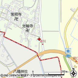 滋賀県野洲市吉川1345周辺の地図