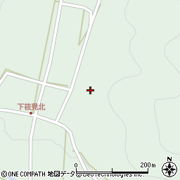 兵庫県丹波篠山市下筱見443周辺の地図