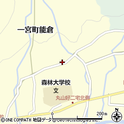 兵庫県宍粟市一宮町能倉879周辺の地図