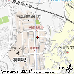 静岡県三島市柳郷地96周辺の地図