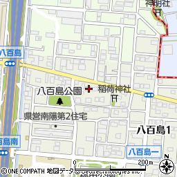 愛知県名古屋市港区八百島2丁目1014周辺の地図