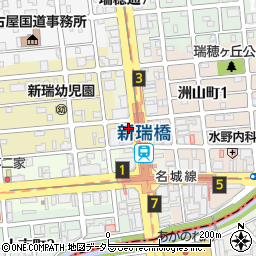 新時代 新瑞橋店周辺の地図