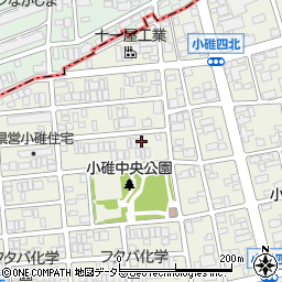 塗替え道場本社周辺の地図
