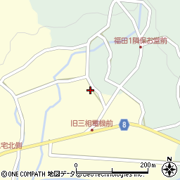 兵庫県宍粟市一宮町能倉581周辺の地図