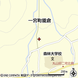 兵庫県宍粟市一宮町能倉923周辺の地図
