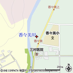 岡山県苫田郡鏡野町香々美858周辺の地図