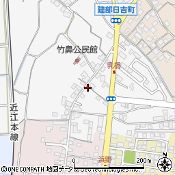 滋賀県東近江市建部日吉町370周辺の地図