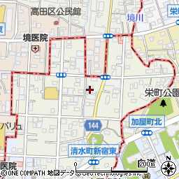 アーバンシティ新宿周辺の地図