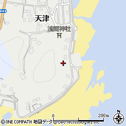 千葉県鴨川市天津60周辺の地図