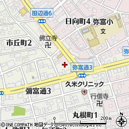 愛知県名古屋市瑞穂区田辺通6丁目31周辺の地図