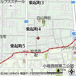 愛知県名古屋市中川区東起町4丁目110周辺の地図