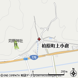 兵庫県丹波市柏原町上小倉1262周辺の地図