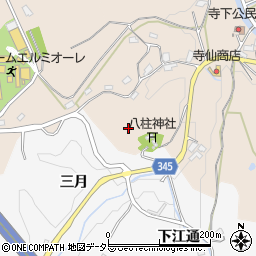 愛知県豊田市寺下町宮前周辺の地図