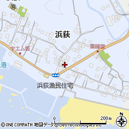 千葉県鴨川市浜荻1262周辺の地図