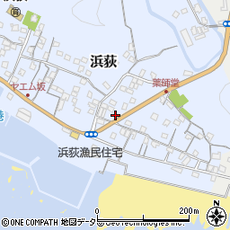 千葉県鴨川市浜荻1263-2周辺の地図