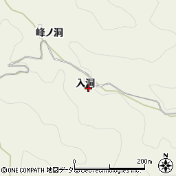 愛知県豊田市東川端町入洞周辺の地図