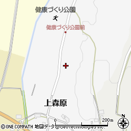 岡山県苫田郡鏡野町上森原256周辺の地図