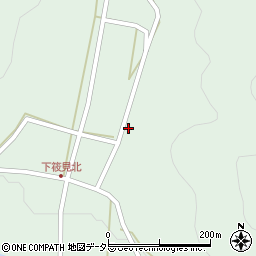 兵庫県丹波篠山市下筱見459周辺の地図