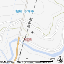 静岡県浜松市天竜区佐久間町相月1214周辺の地図