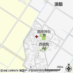 滋賀県野洲市須原238周辺の地図