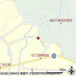 兵庫県宍粟市一宮町能倉582周辺の地図